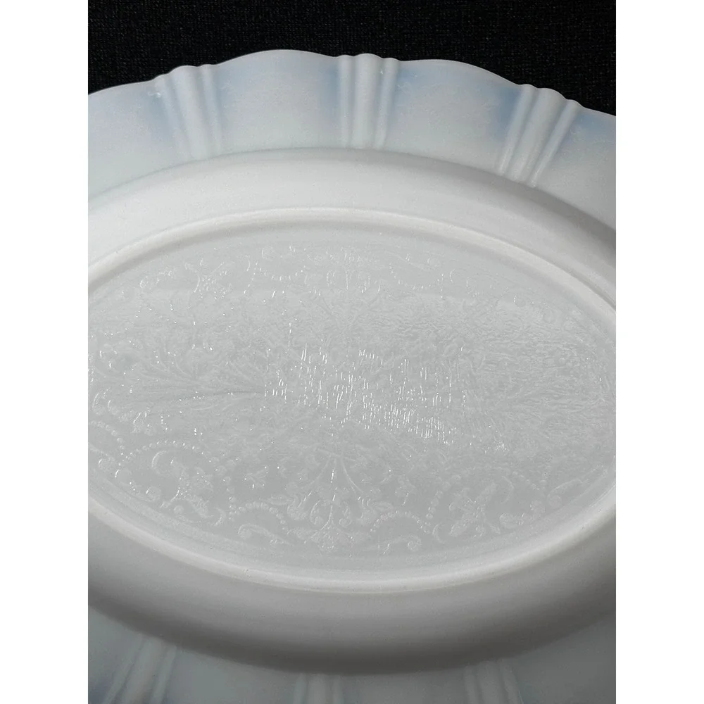 2 MacBeth-Evans Monax American Sweetheart etched Platters‎ 13